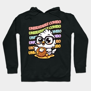 Unbeatable Combo Chicken & Waffle Lover | food humor Hoodie